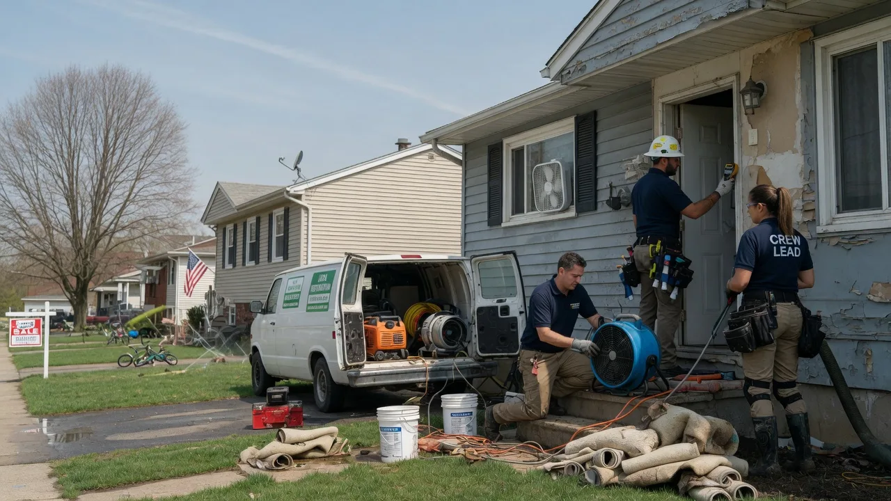 Flood Cleanup in Earling, IA near me