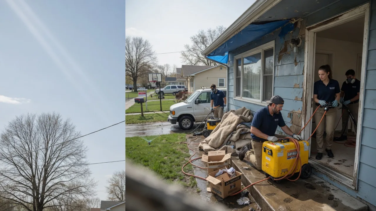 Basement Flood Cleanup in Earling, IA near me